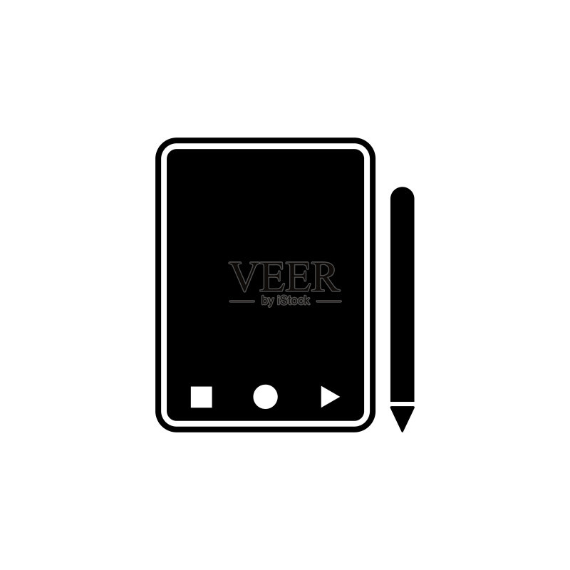 平板电脑图标Logo插画设计图标素材