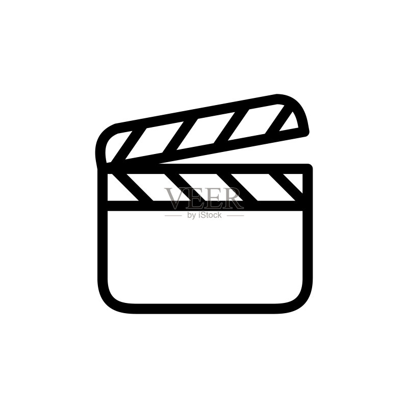 场记板图标logo设计图标素材