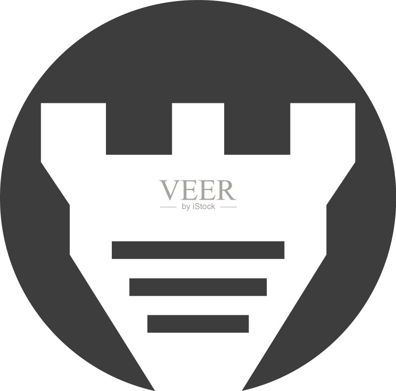 城堡的图标图标素材
