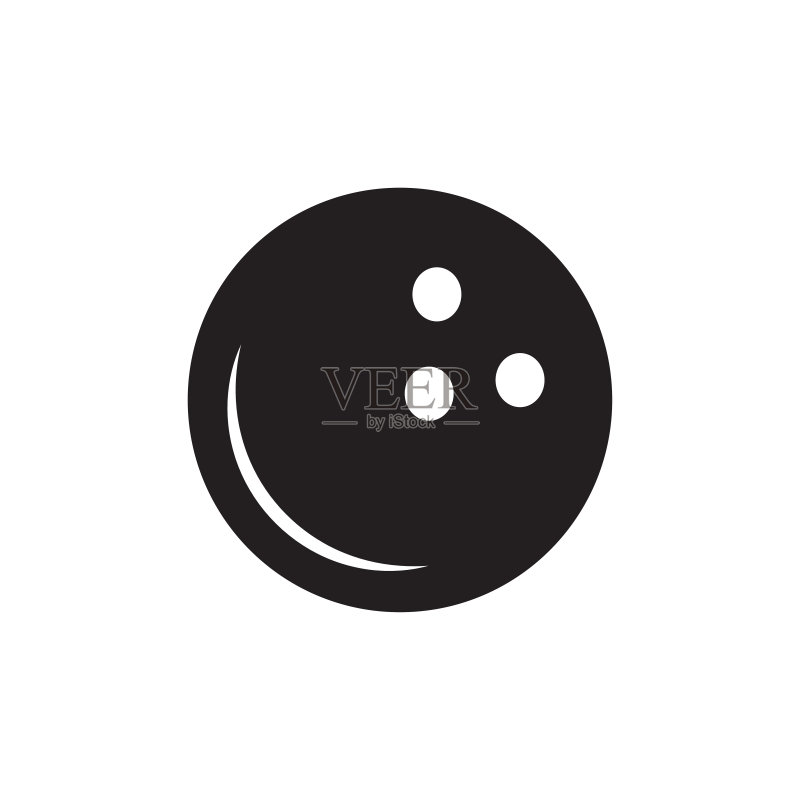 保龄球图标字形设计图标素材