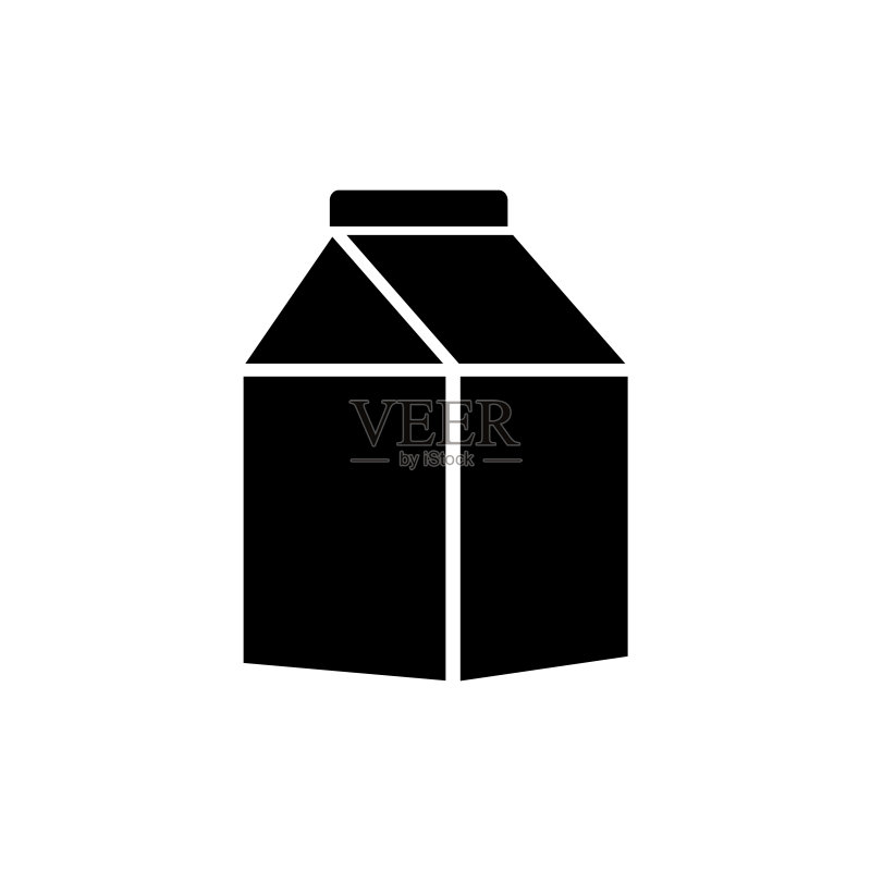 牛奶图标,logo,白色背景分离素材图标素材