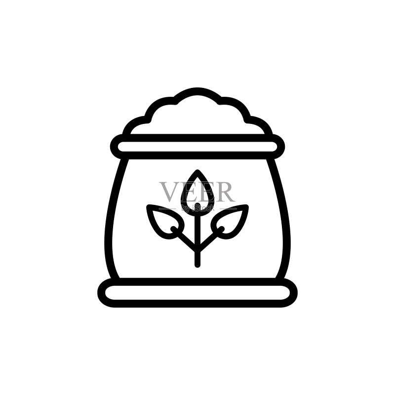 肥料图标设计矢量模板图标素材