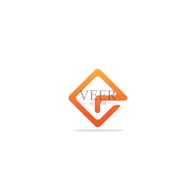 方形线条设计logo图标素材
