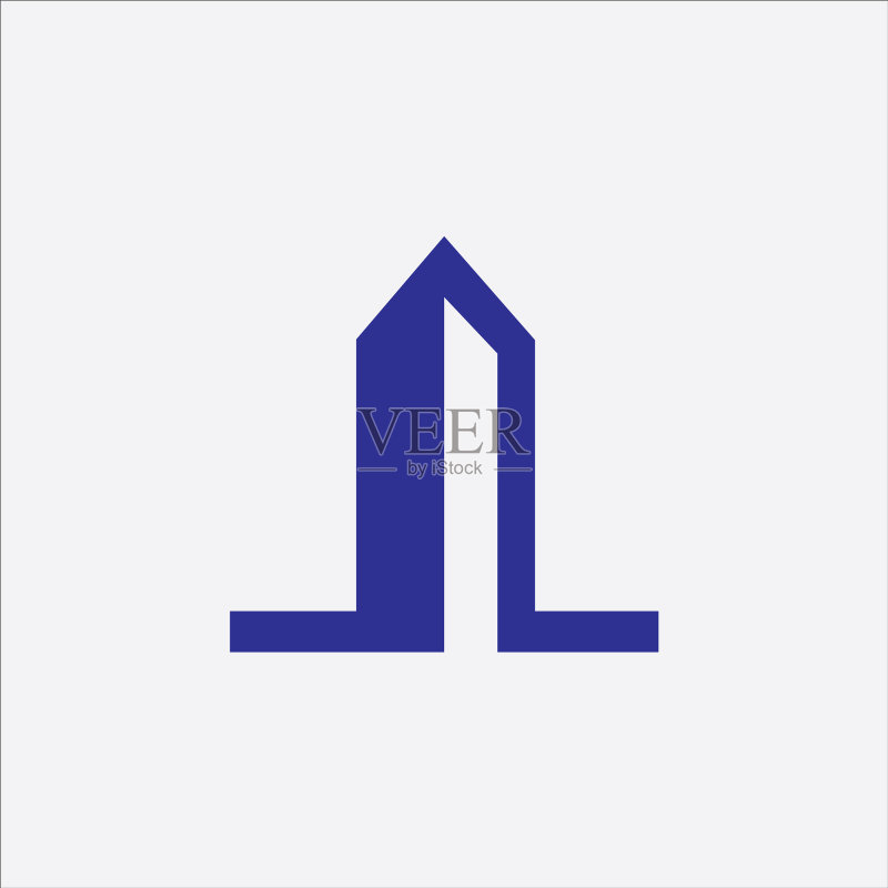 字母LL或L的Logo设计模板图标素材