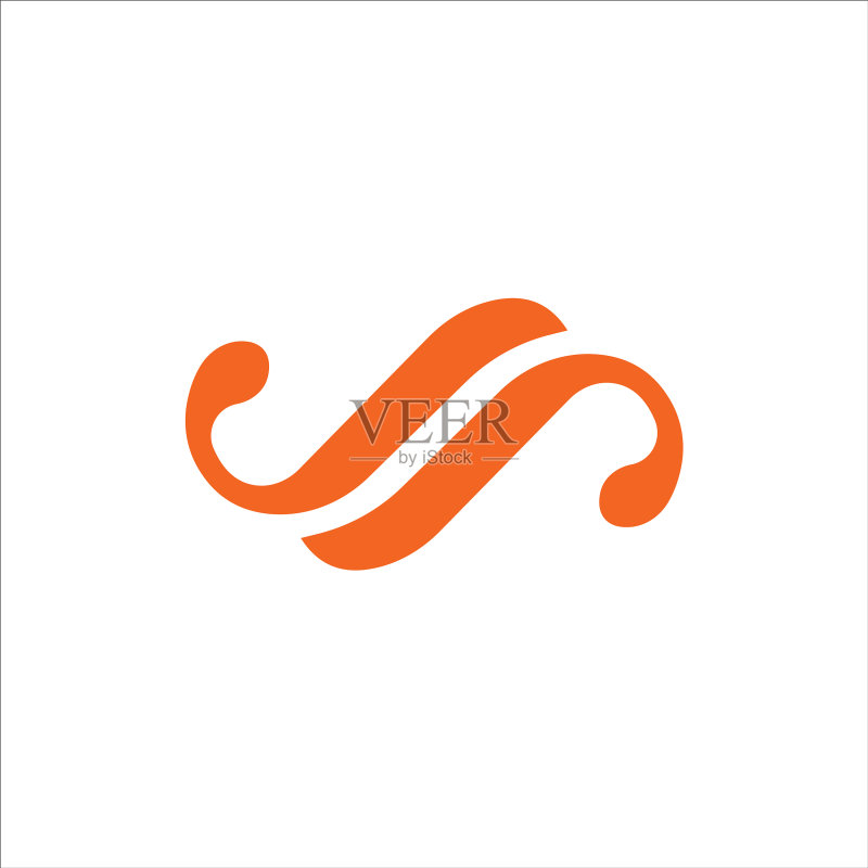 字母JJ或J Logo设计模板图标素材