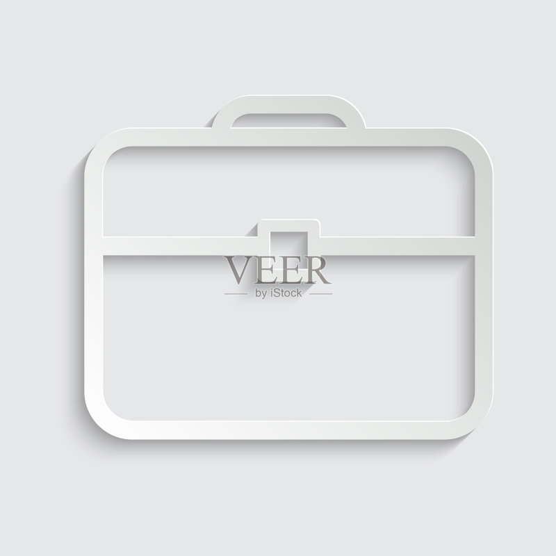 纸质公文包图标图标素材