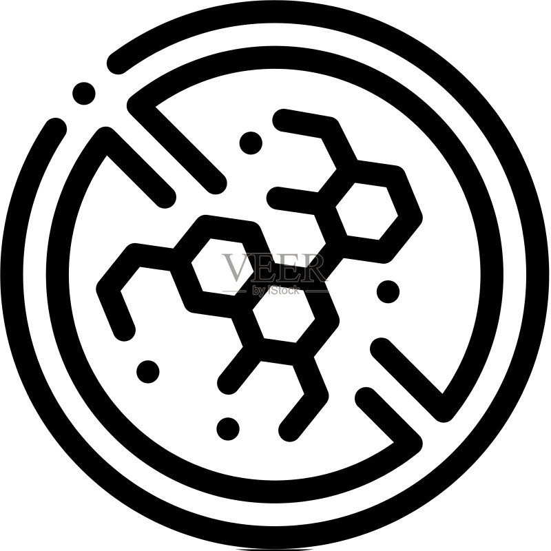 职业病识别图标图标素材