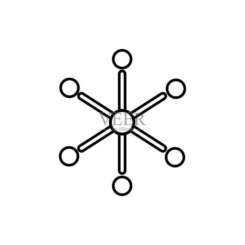 网络线条图标设计图标素材