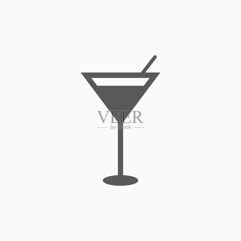 鸡尾酒的图标图标素材