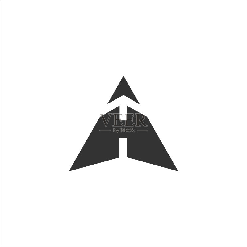 首字母H或HH标志设计模板图标素材