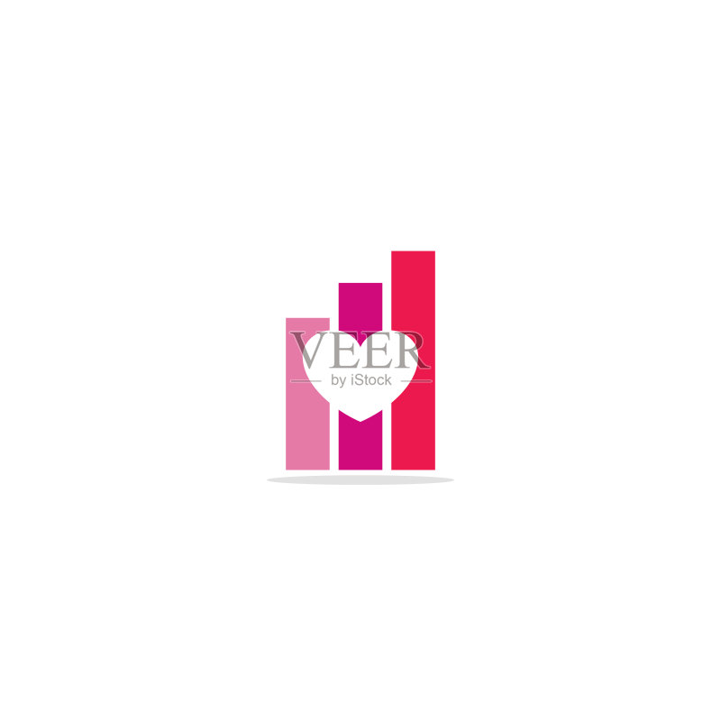 爱心图表商业Logo图标素材