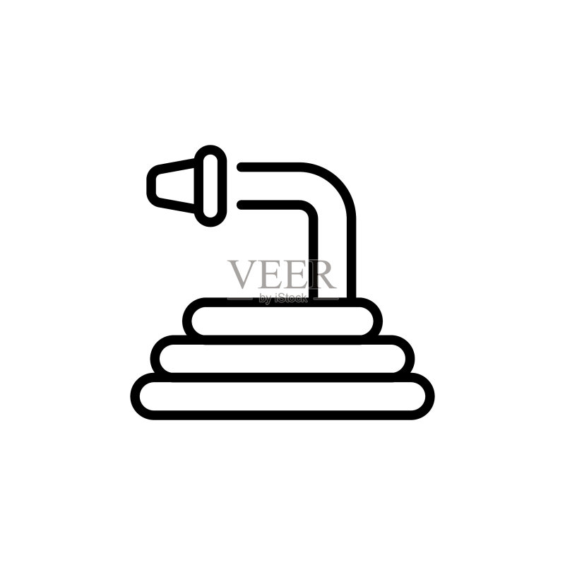 矢量软管图标标志图标素材