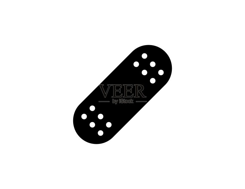 创可贴矢量图标图标素材