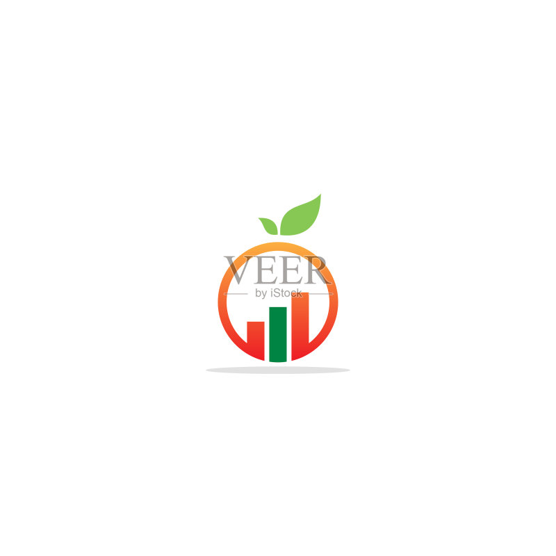 商务生态绿叶公司logo图标素材