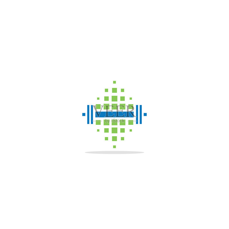 健身科技Logo图标素材