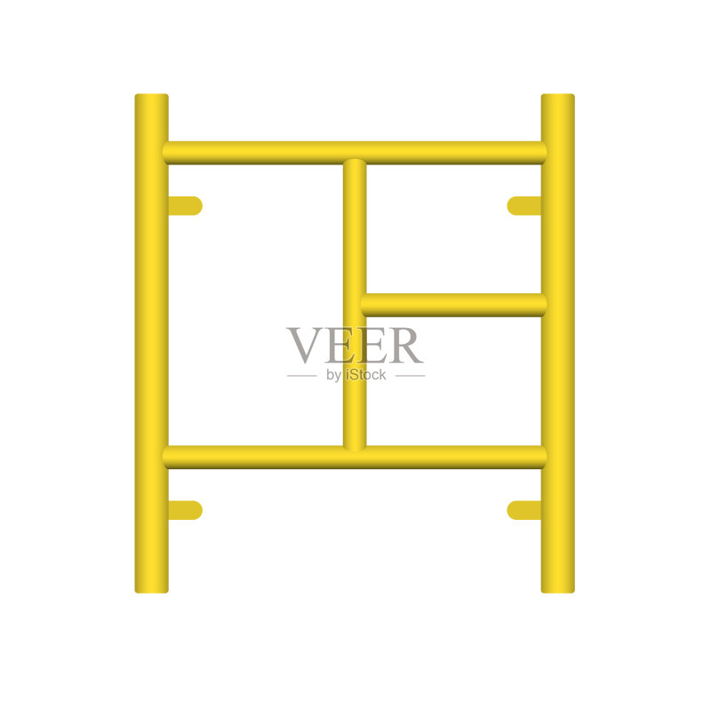 脚手架部件矢量图标设计图标素材