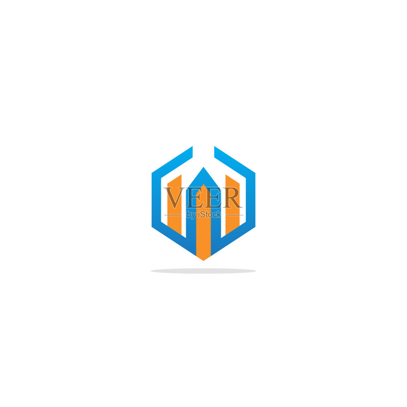 多边形线条商业logo图标素材