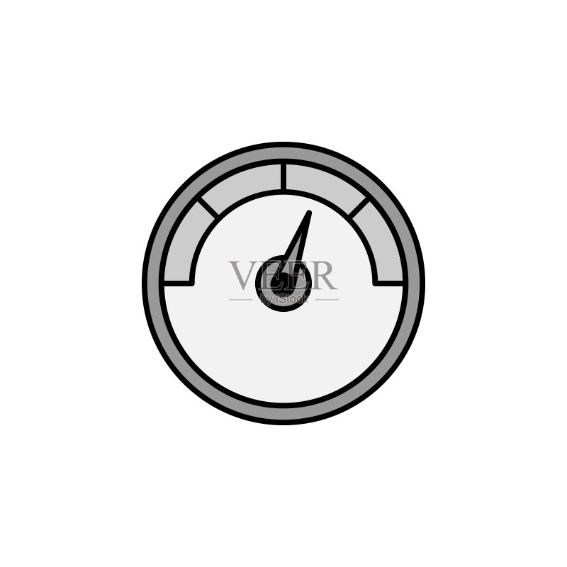 速度图标。可用于网站、logo、移动应用、UI、UX图标素材