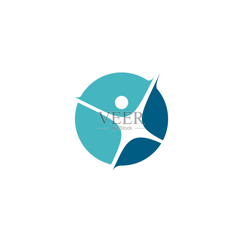 人物家庭团结logo图标图标素材