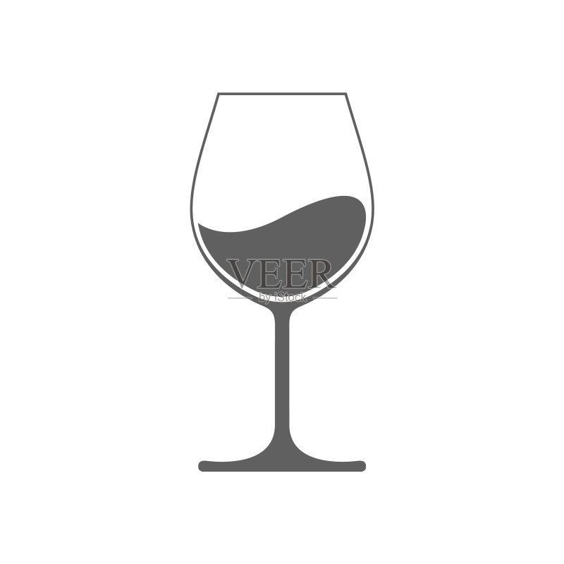酒杯标志图标素材