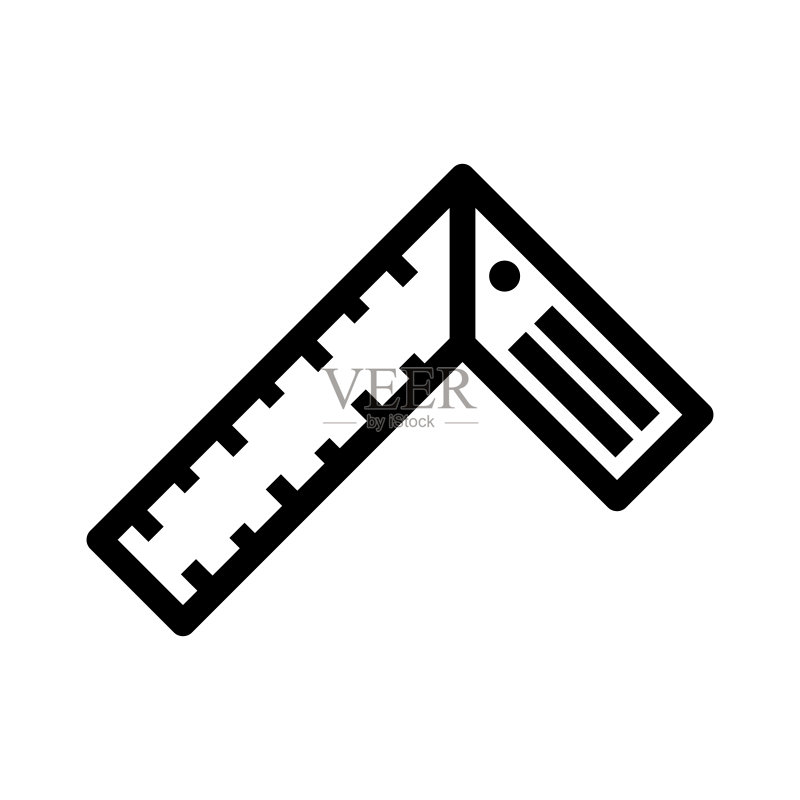 角尺图标图标素材