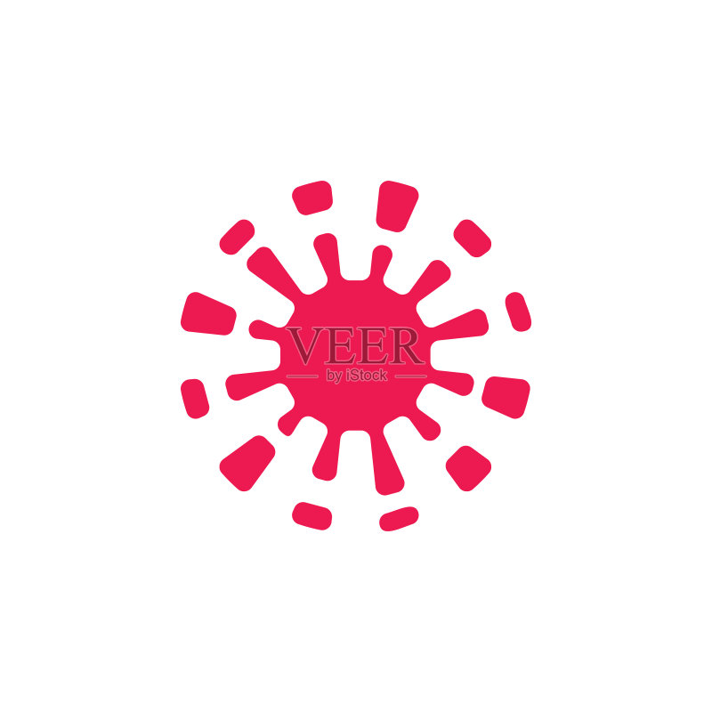 闪耀太阳光芒标志图标素材