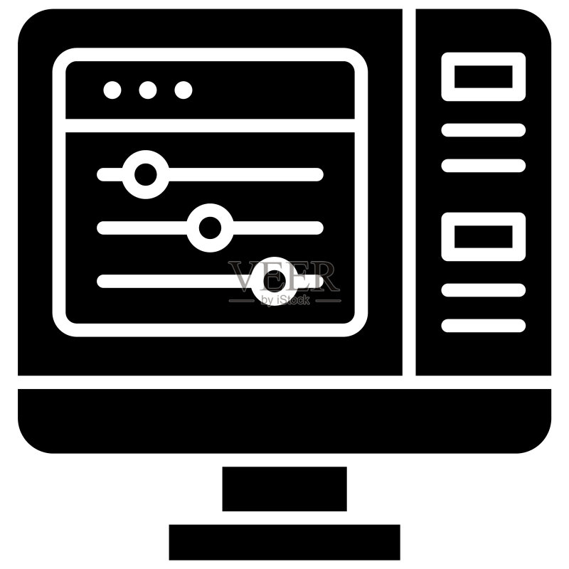 远程办公图标图标素材