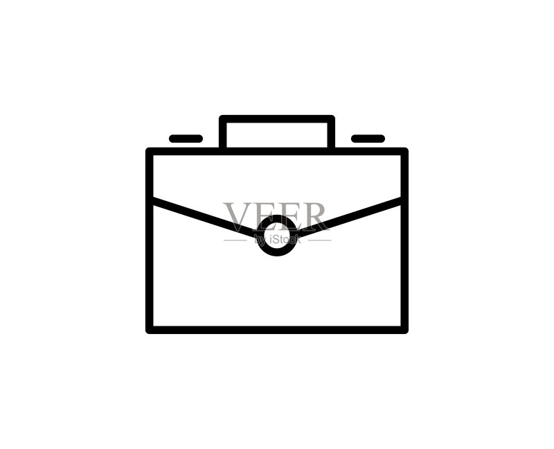 箱子线性图标图标素材