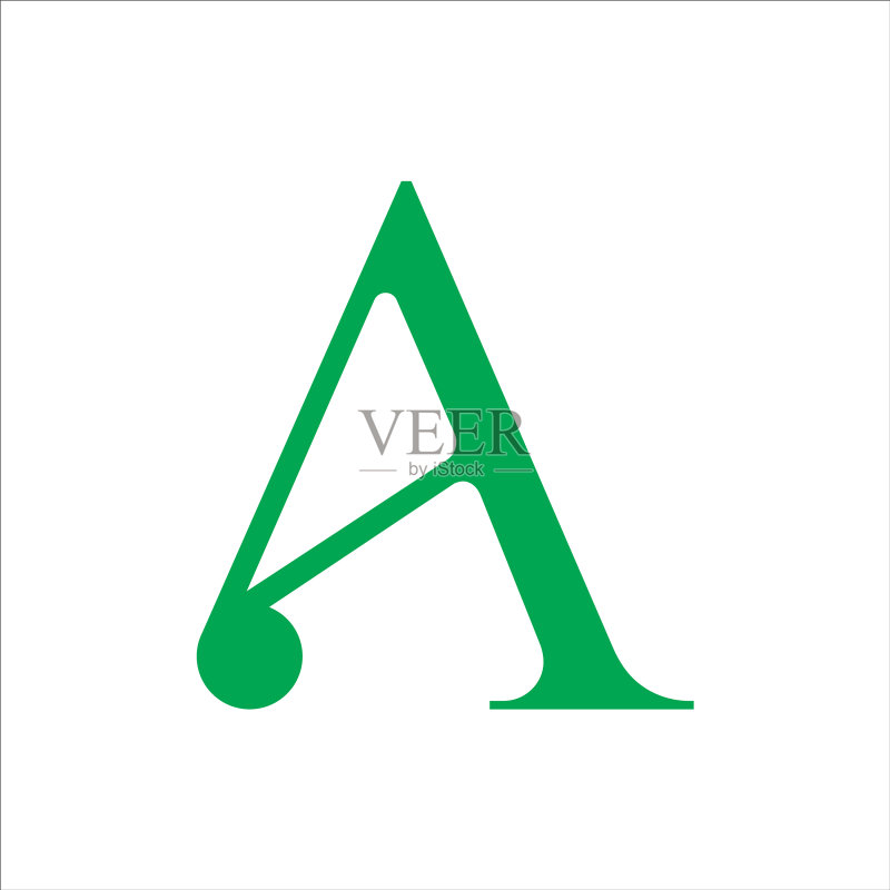 首字母TA或AT标志设计模板图标素材
