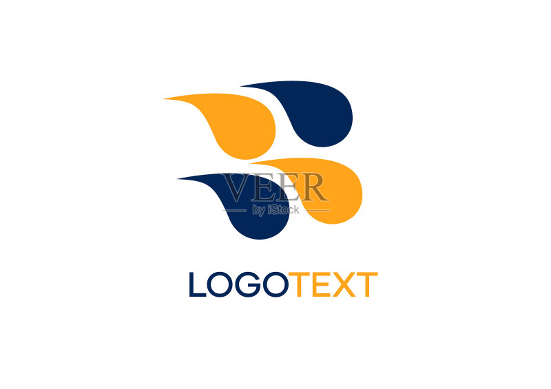 用于商业和品牌推广的抽象设计logo图标素材
