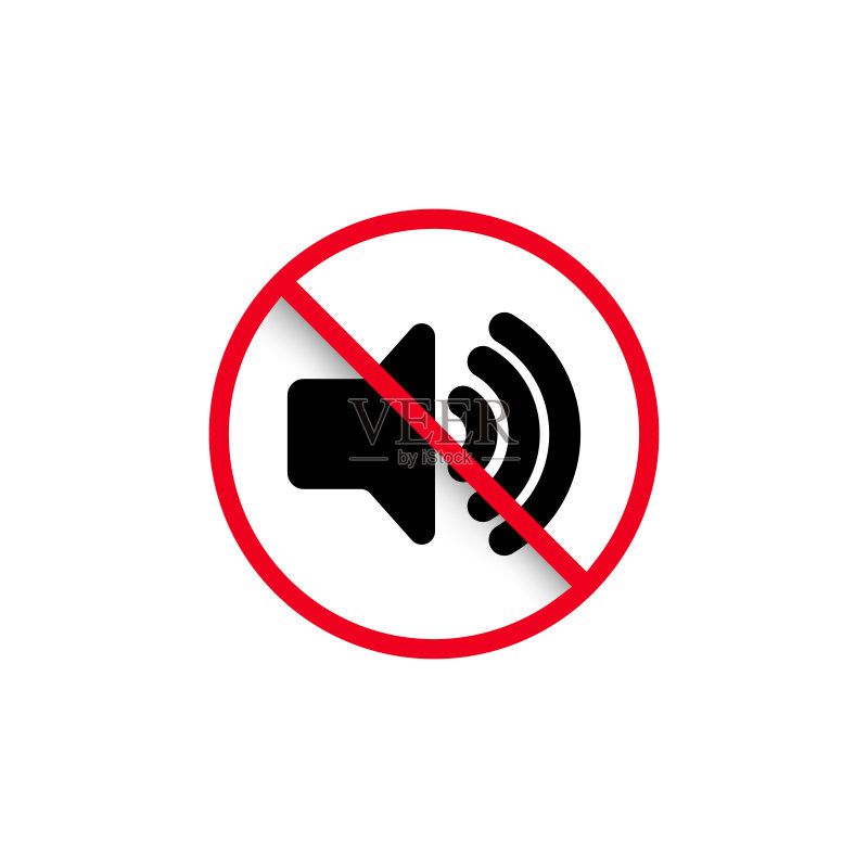 智能手机静音模式扬声器图标图标素材
