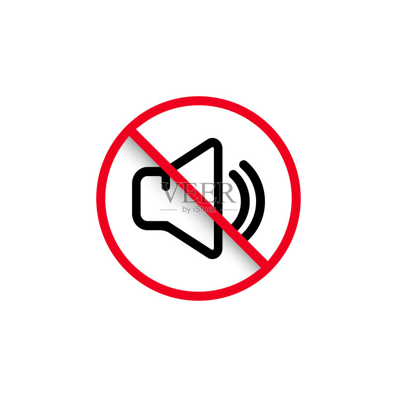智能手机静音模式扬声器图标图标素材