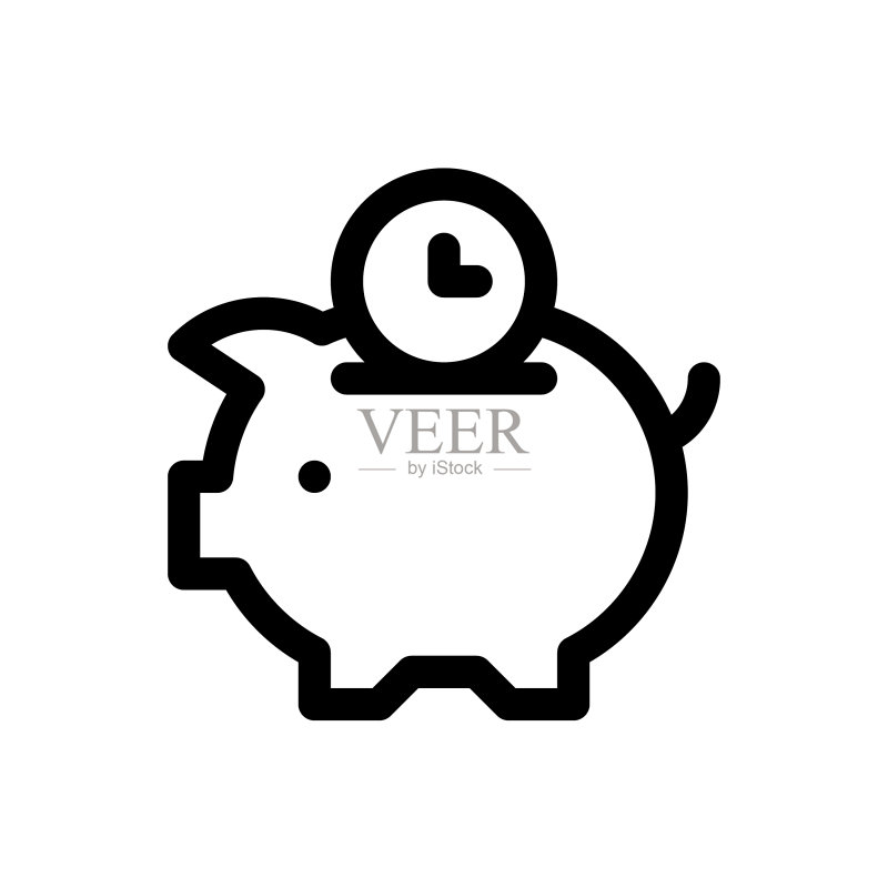 包含商业策略相关线条图标图标素材