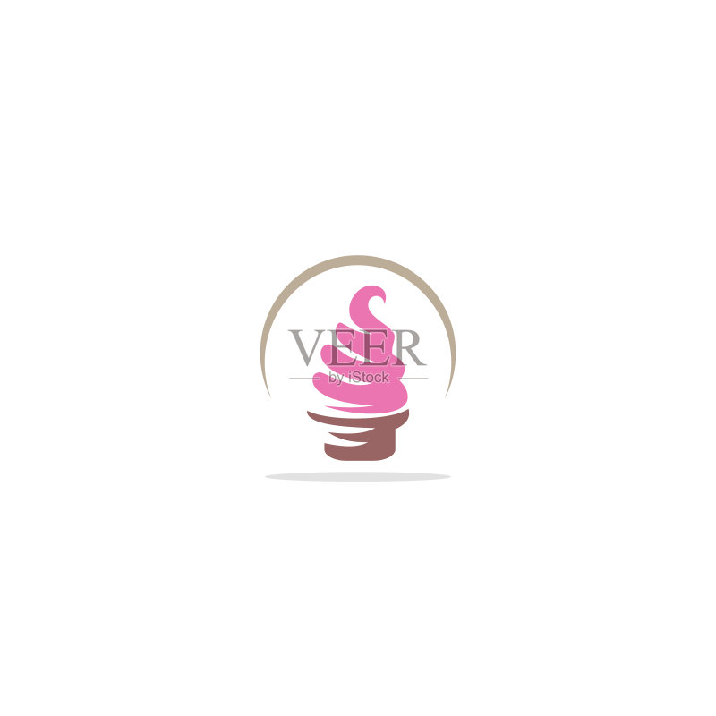 冰淇淋logo图标素材