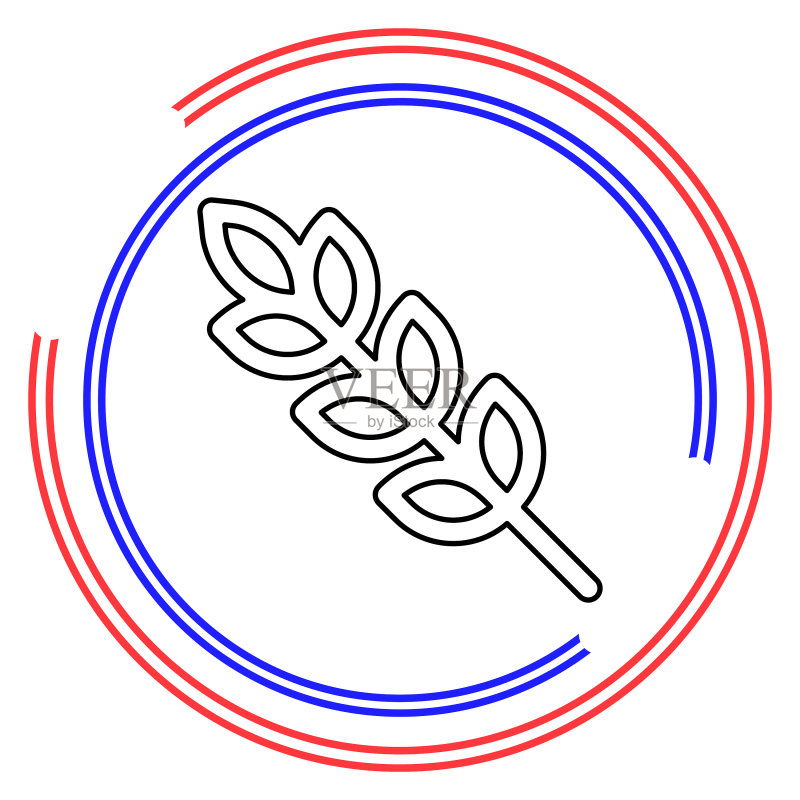无谷蛋白图标图标素材