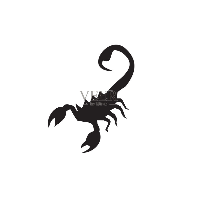 蝎子Logo设计模板图标素材