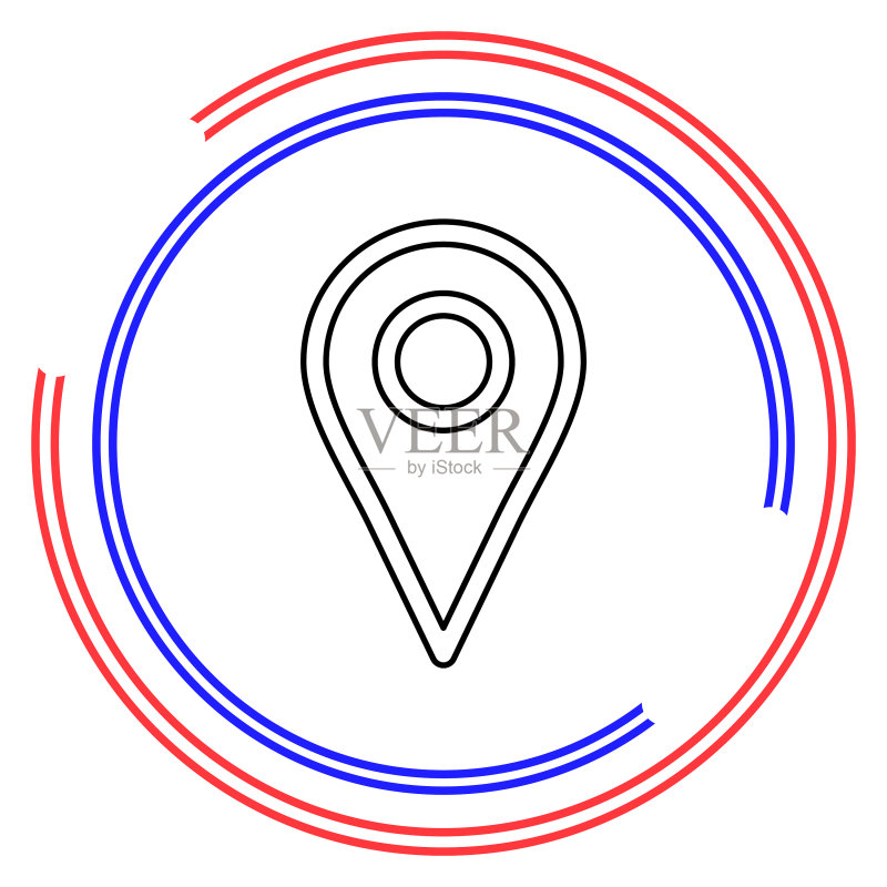 地图指针图标图标素材