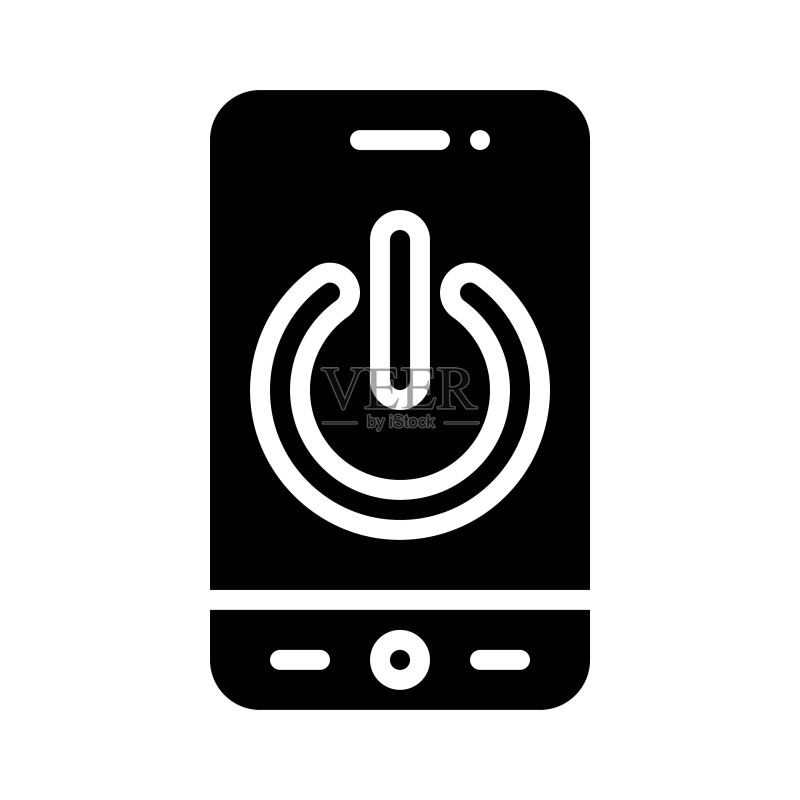 电源标志图标,手机应用矢量图图标素材