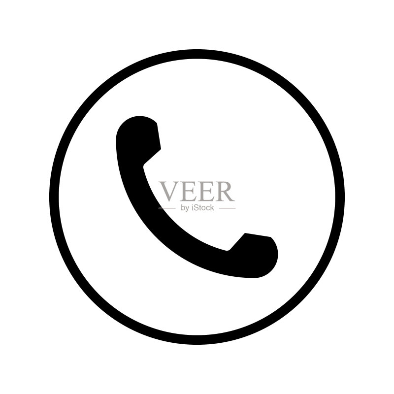 适用于任何用途的手机隔离图标图标素材
