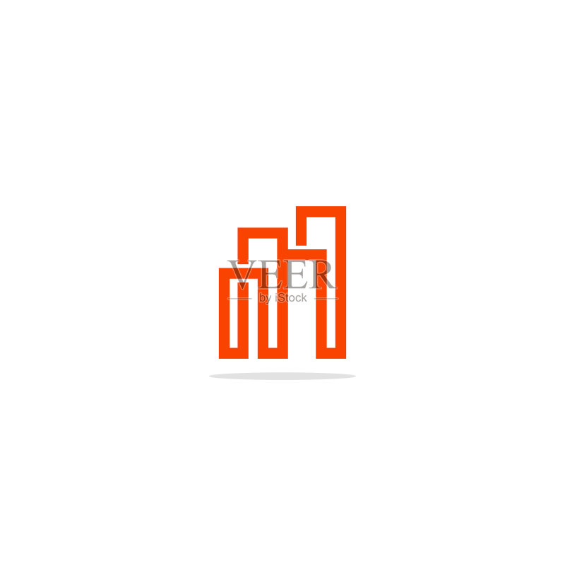 建筑线条logo图标素材