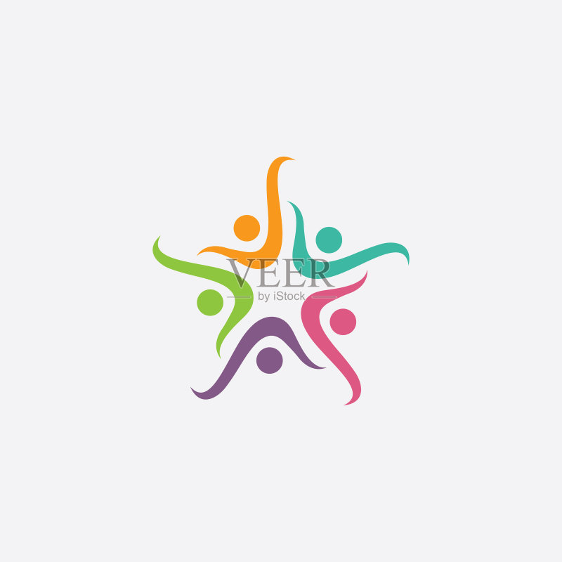 社区网络和社会图标图标素材