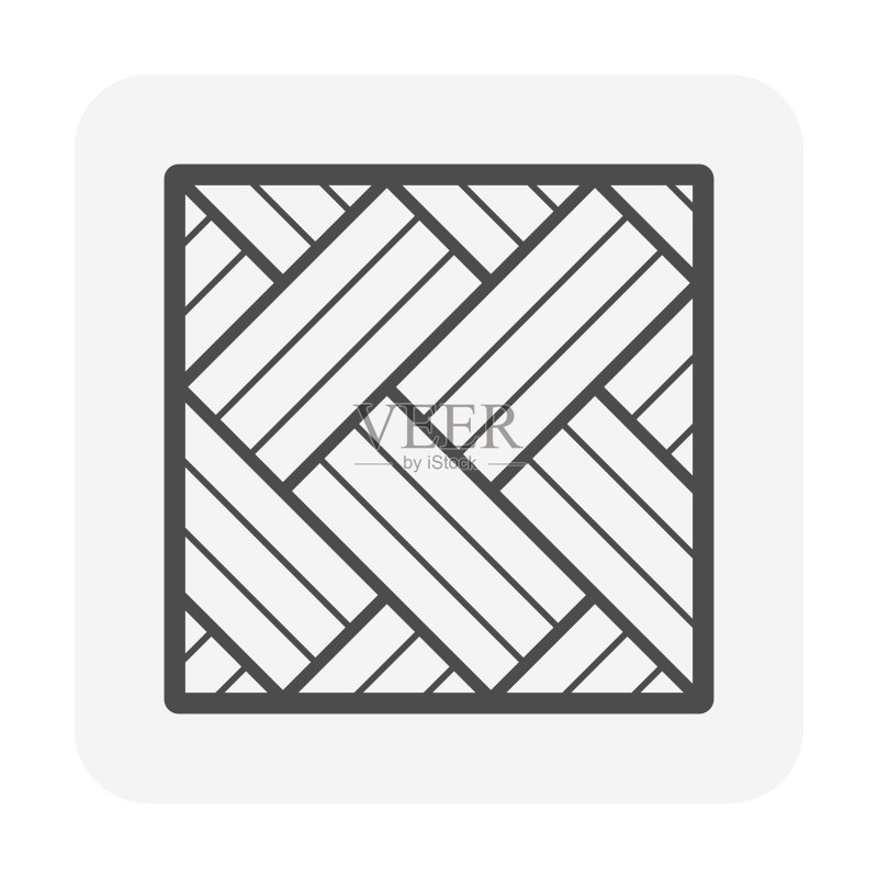 木地板图案矢量图标设计图标素材