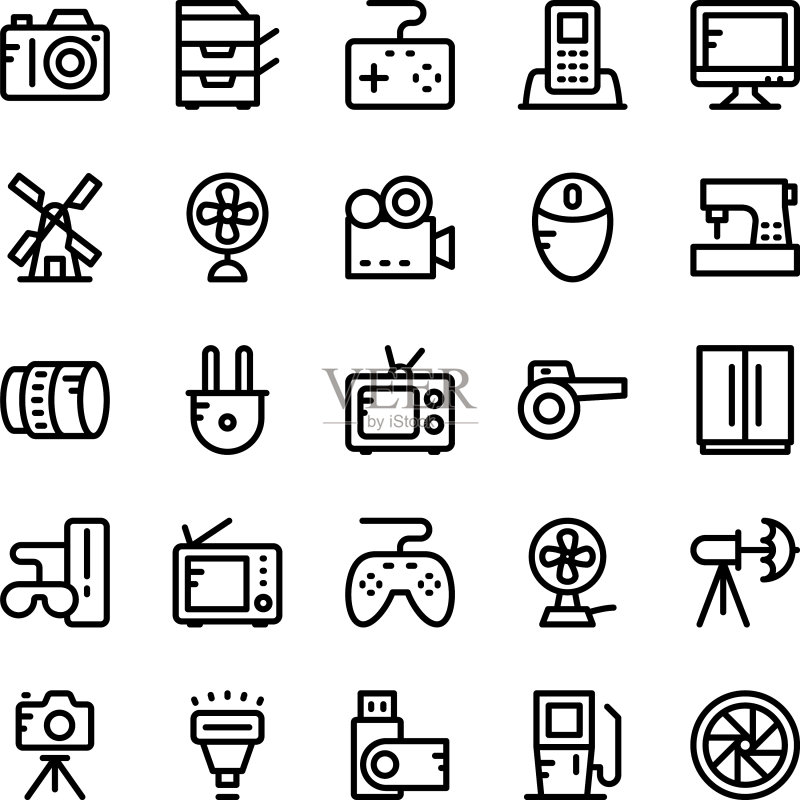 电子产品图标2图标素材