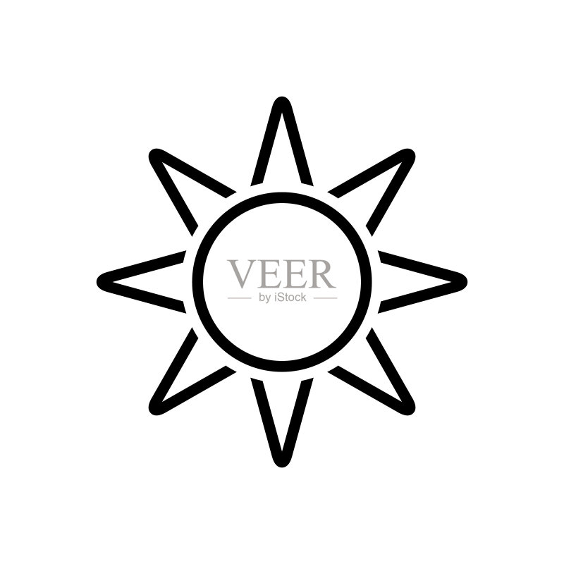 太阳图标图标素材