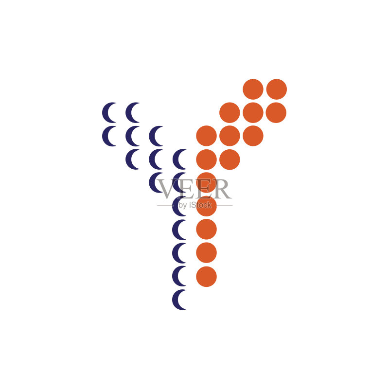 字母Y或YY Logo设计模板图标素材
