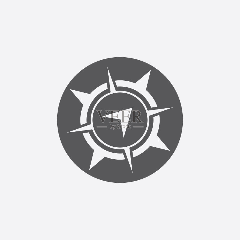 指南针标志模板图标图标素材
