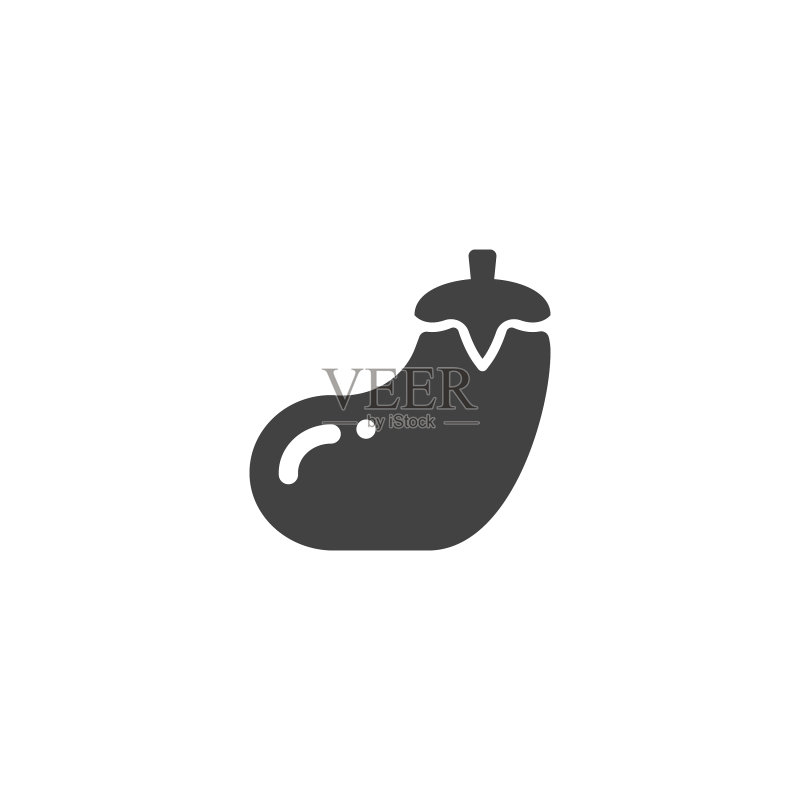 茄子蔬菜图标图标素材