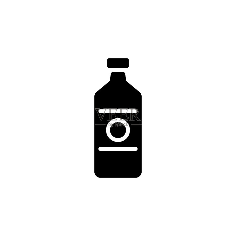 矢量水瓶图标标志图标素材