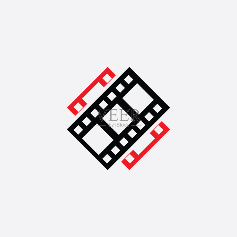 抽象电影图标模板图标素材