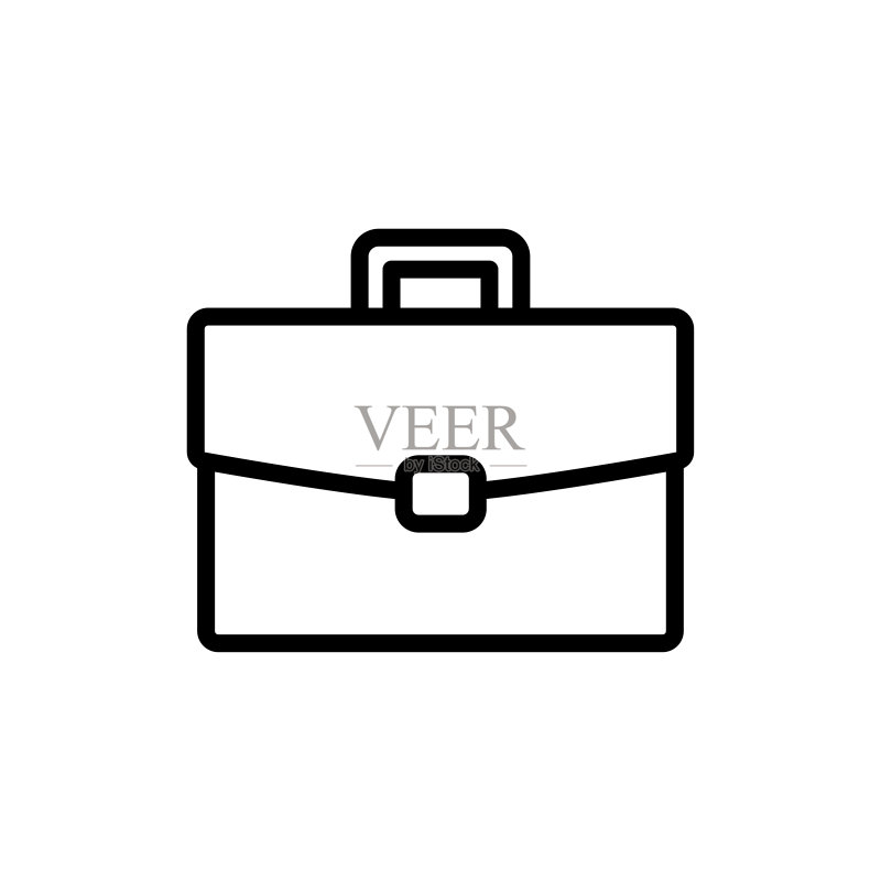商务包图标矢量插图设计图标素材